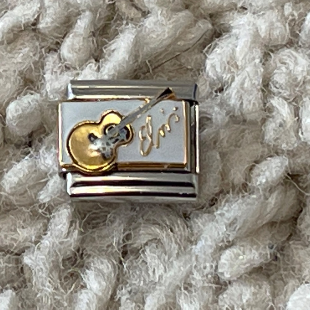 Casa D'oro Elvis Presley #12 Italian Charm 9mm